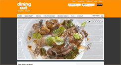 Desktop Screenshot of diningoutmagazine.com.au